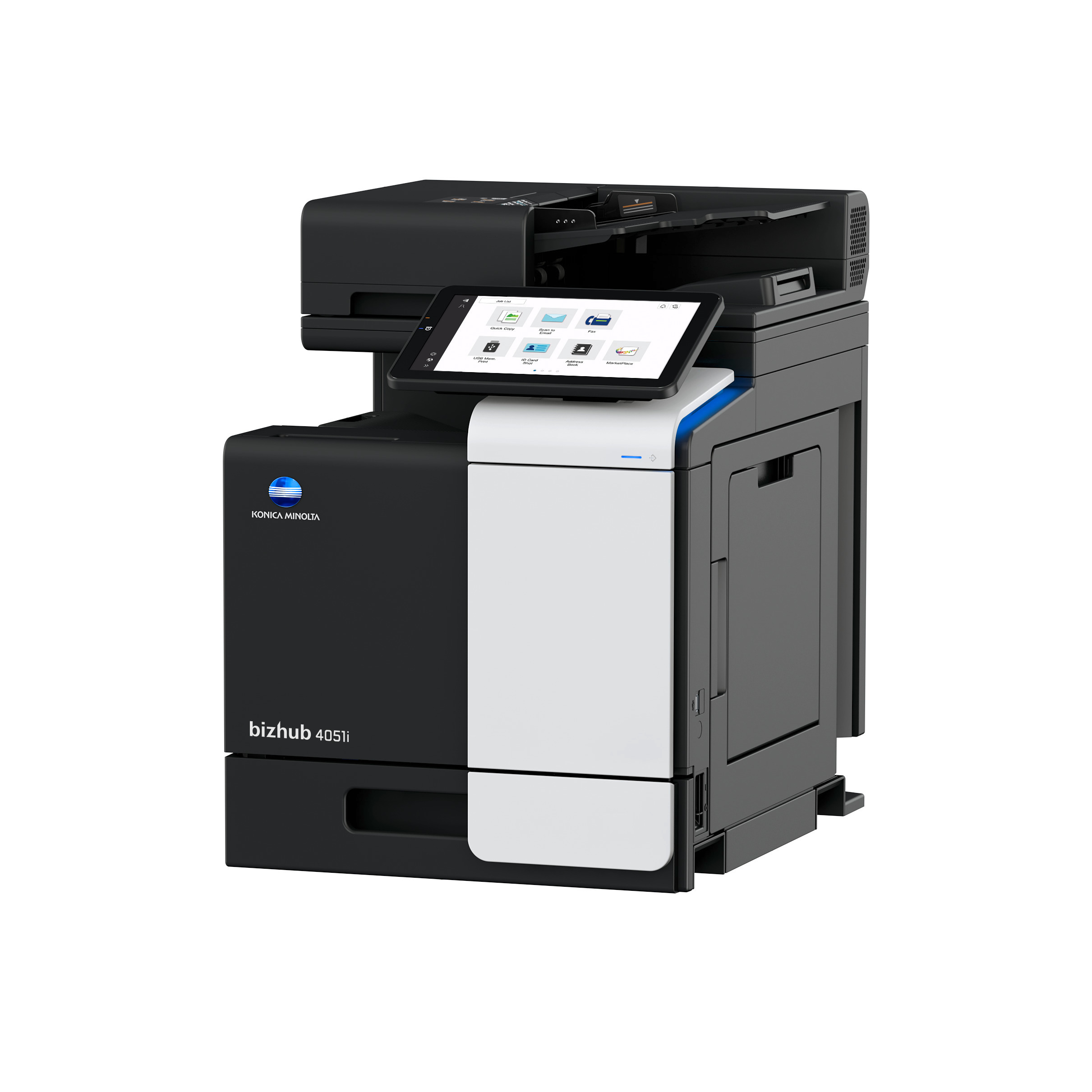 A4 nespalvotas lazerinis spausdintuvas. | Konica Minolta